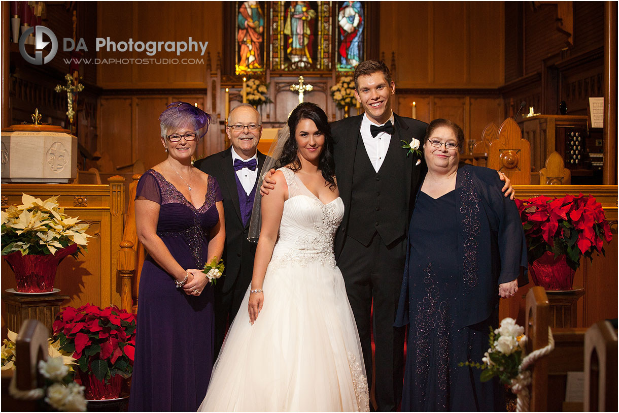 St. Luke Church Wedding Photographer in Burlington