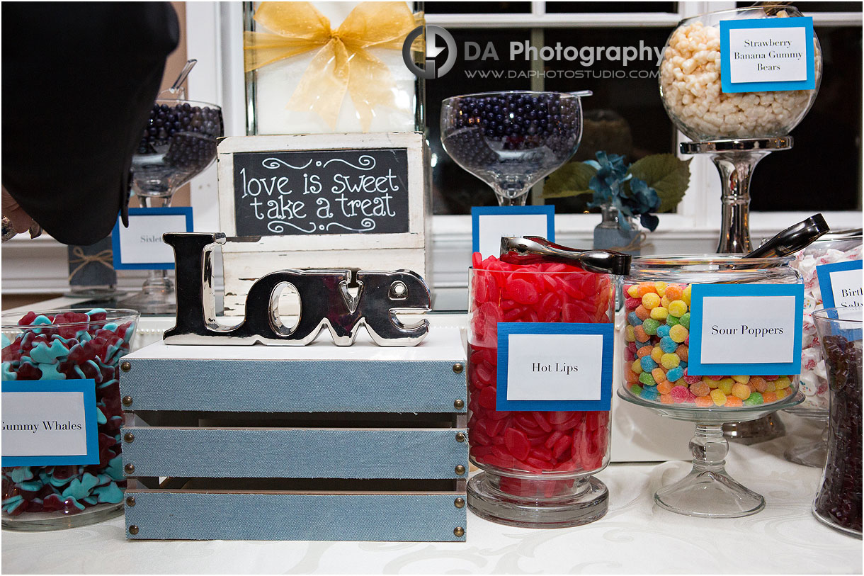 Sweet Table on a wedding event at Lasalle Park Banquet Center