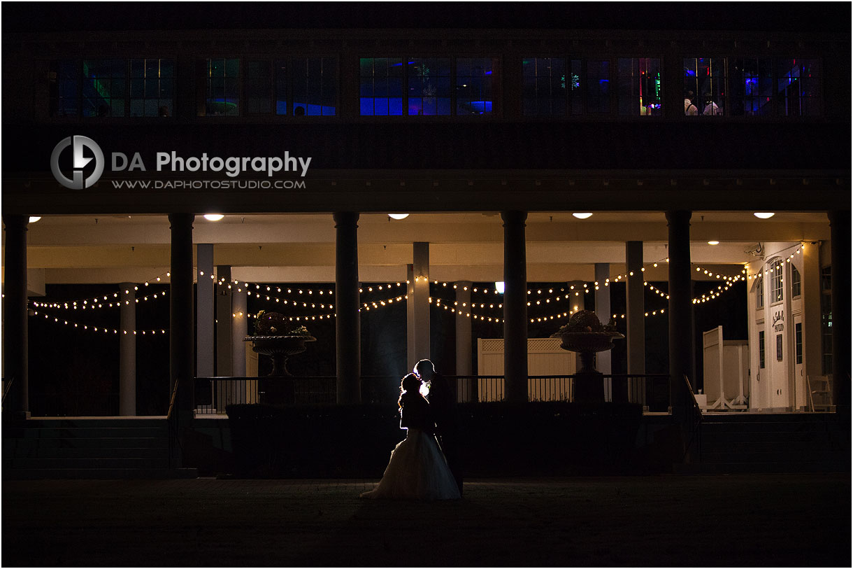 NightTime Wedding photography at LaSalle Park and Marina in Burlington