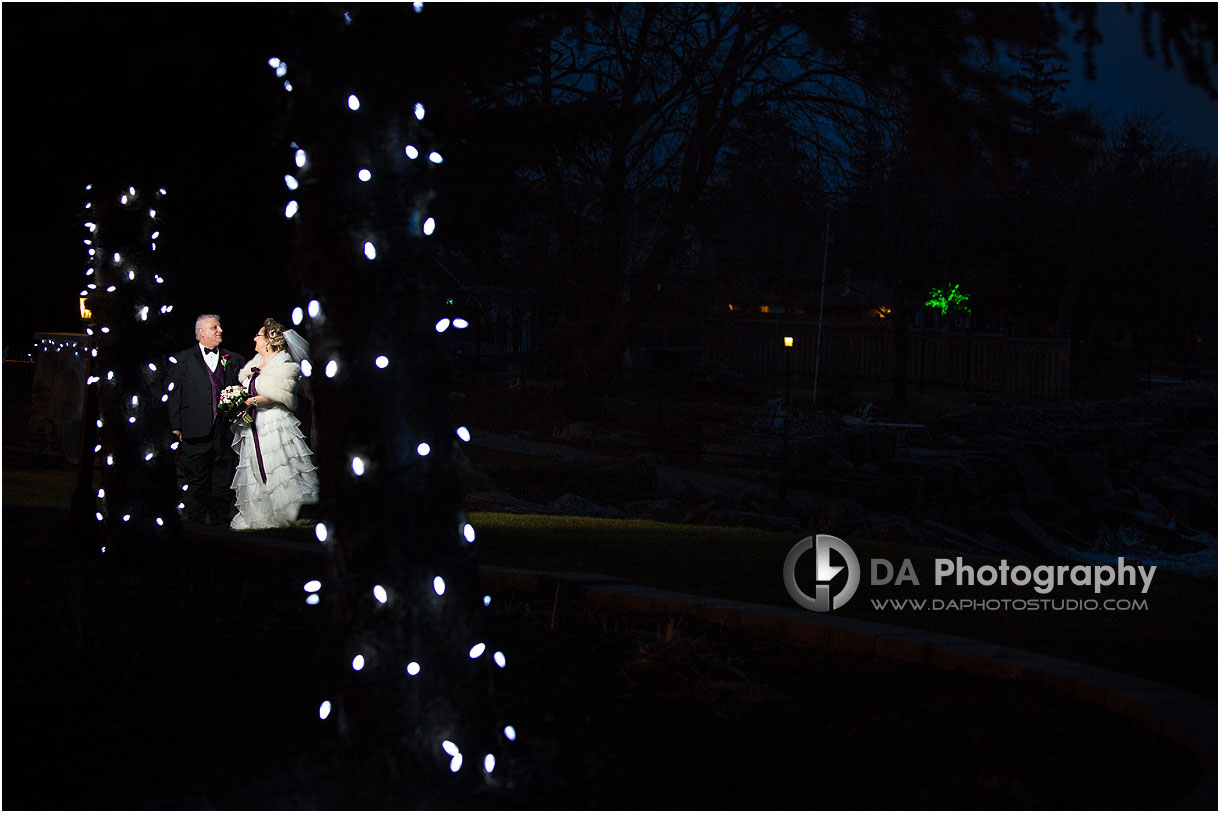Winter Weddings at Edgewater Manor in Stoney Creek