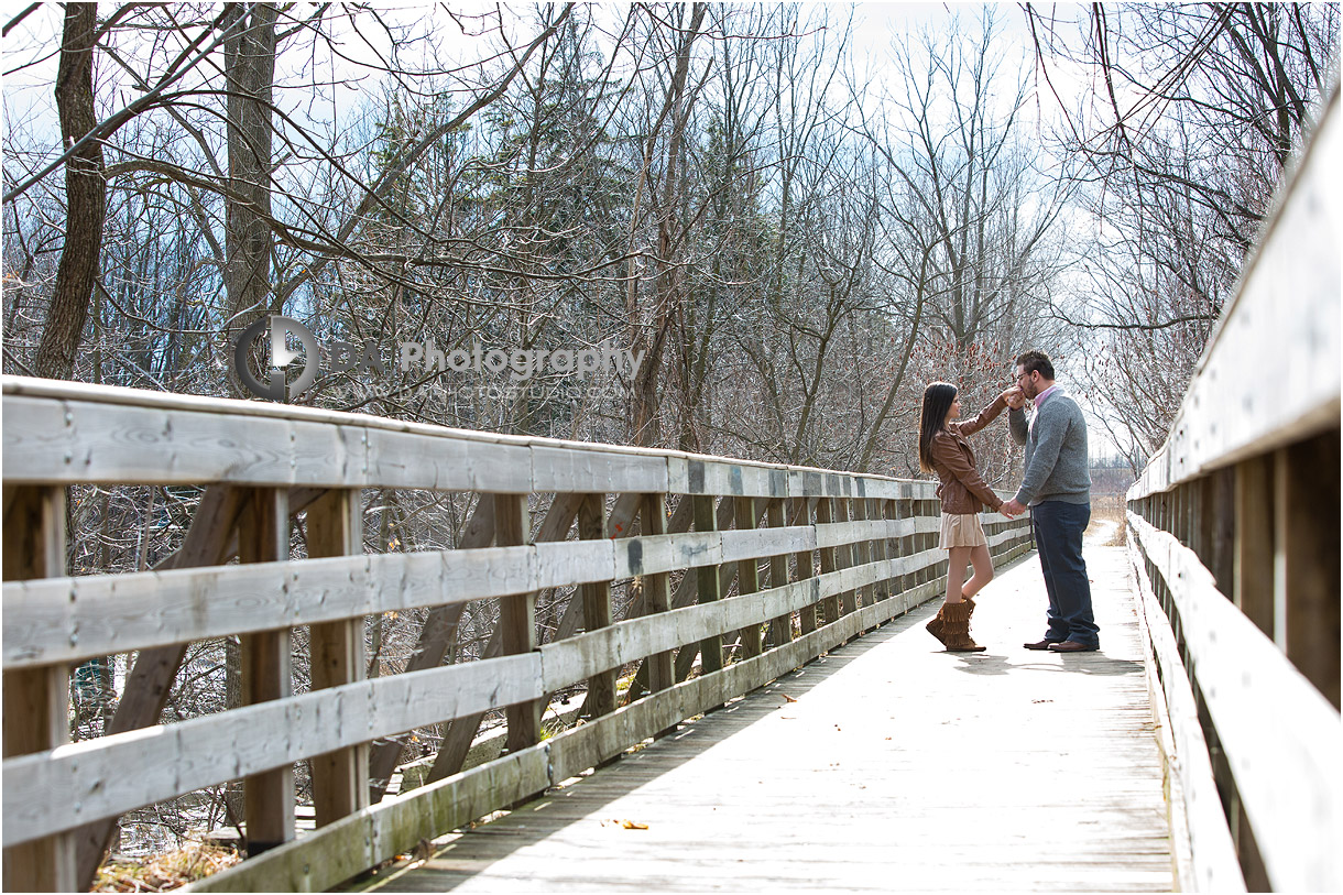 Top Engagement Photographer in MIlton at Rotary Park 