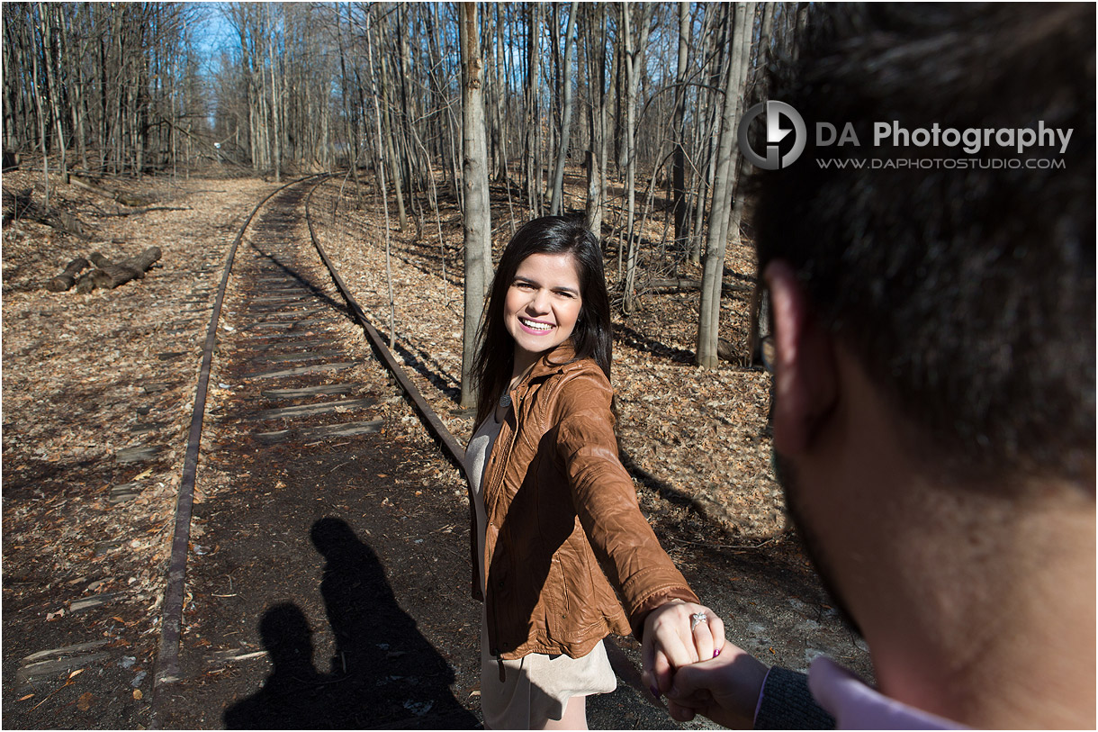 Mill Pond engagement photography