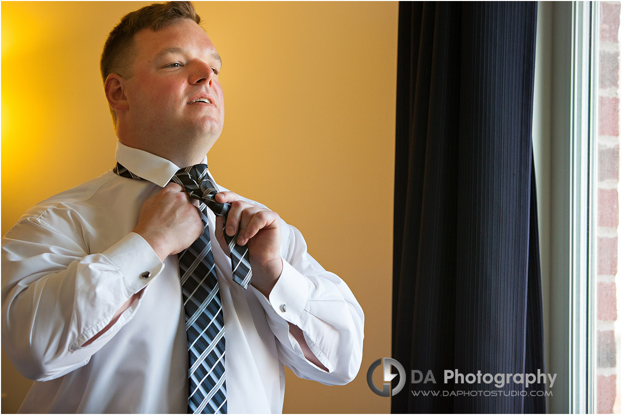 Groom at The Caledon Estates Banquet Halls