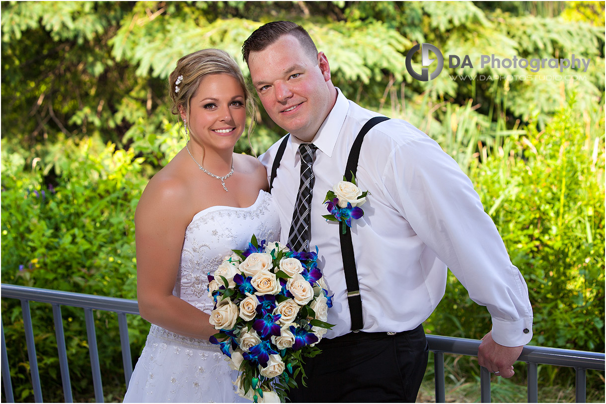 Bride and Groom at The Caledon Estates