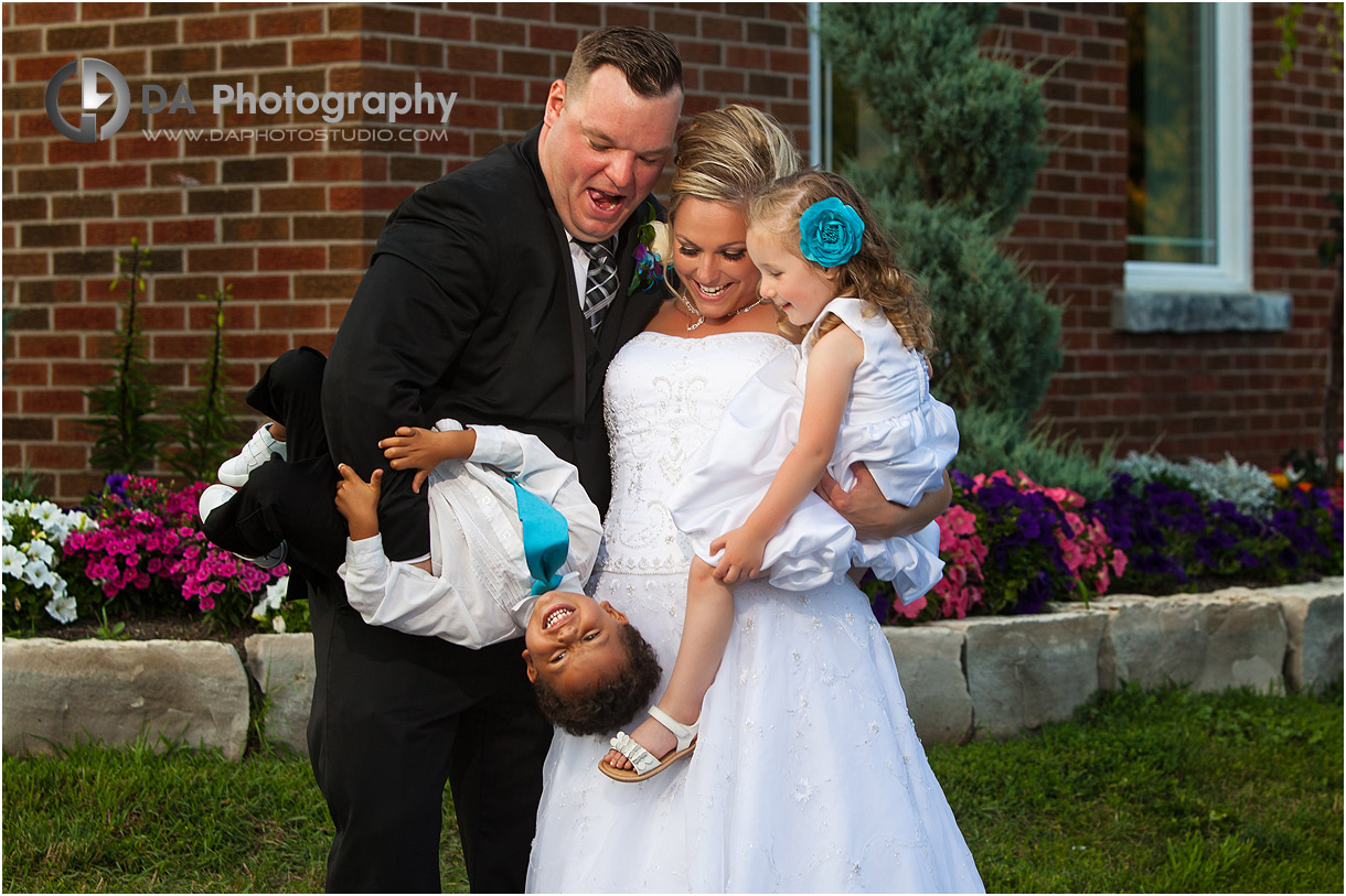 Fun Wedding Photographer at The Caledon Estates Banquet Halls