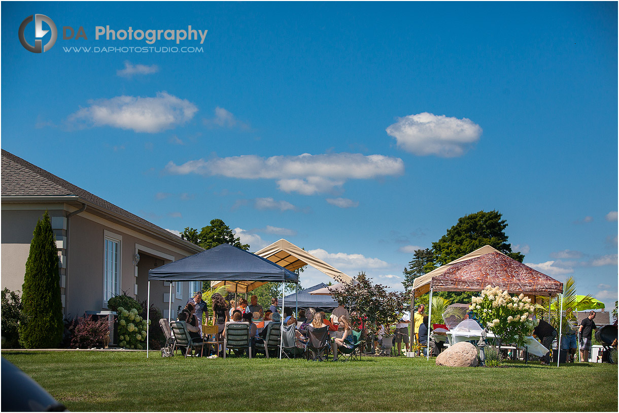 Family Bridal Shower Backyard Photographer