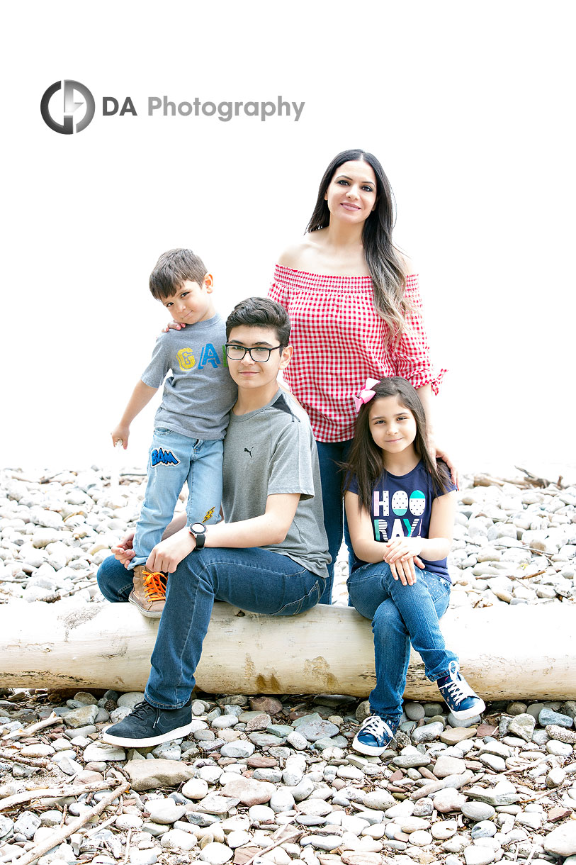 Lakefront Family Photos in Burlington