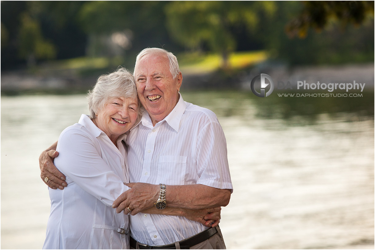 Couple Photos at Gairloch Gardens in Oakville