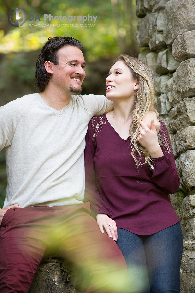 Balls Falls Engagement Photo