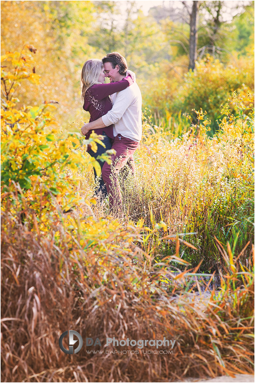 Falls Engagement Photo