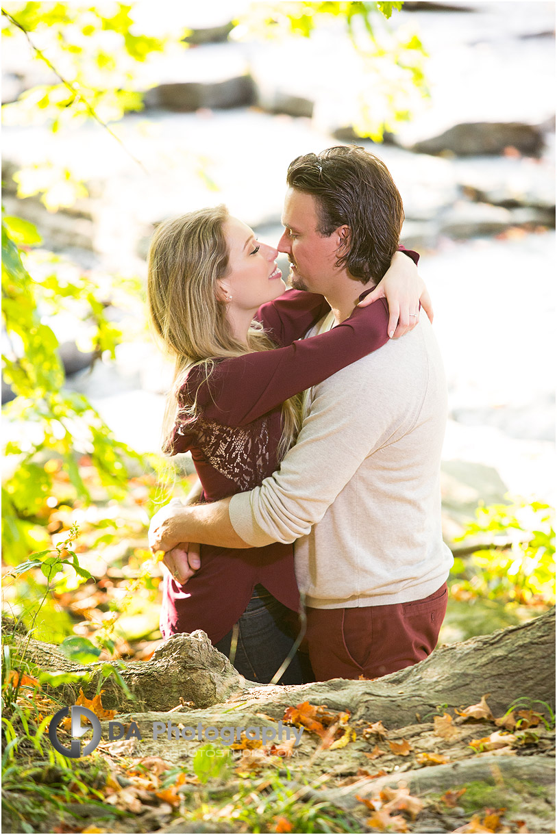 Fall Engagement Photos in Niagara on The Lake