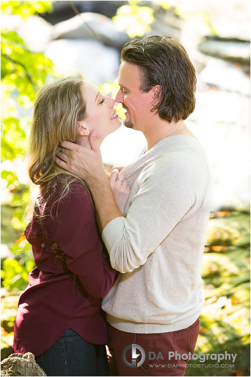 Fall Engagement Photos in Lincoln