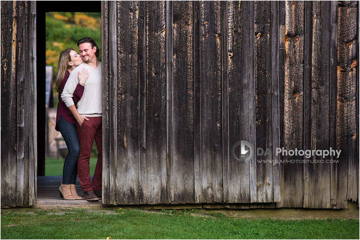 Barn Engagement Photos