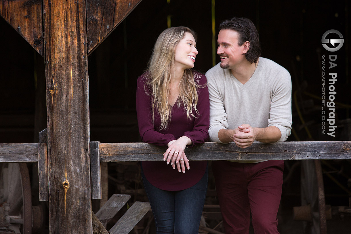 Photographs of Engagement at Balls Falls