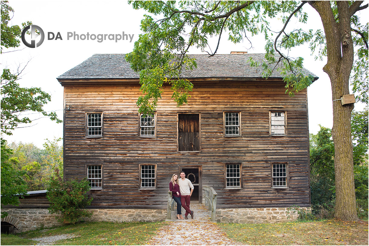 Barn Engagement Photo