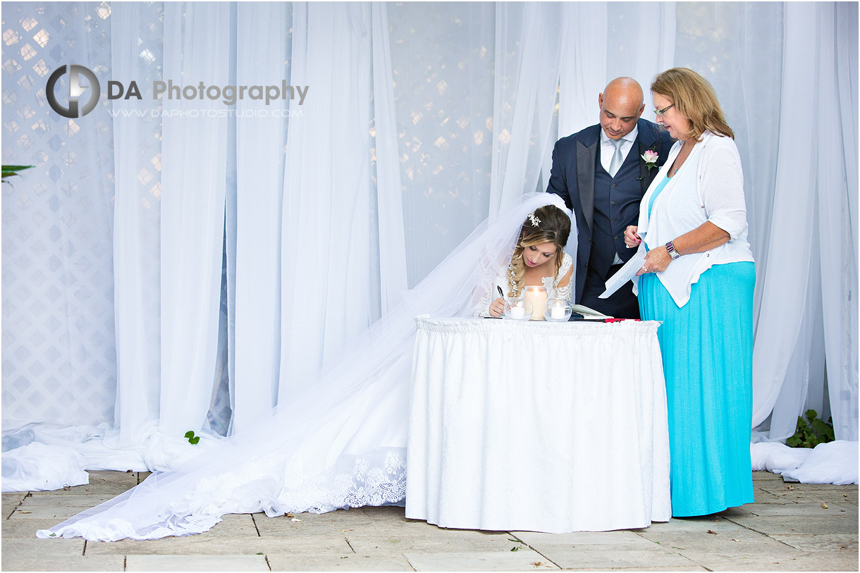 Garden Wedding at Old Mill in Toronto