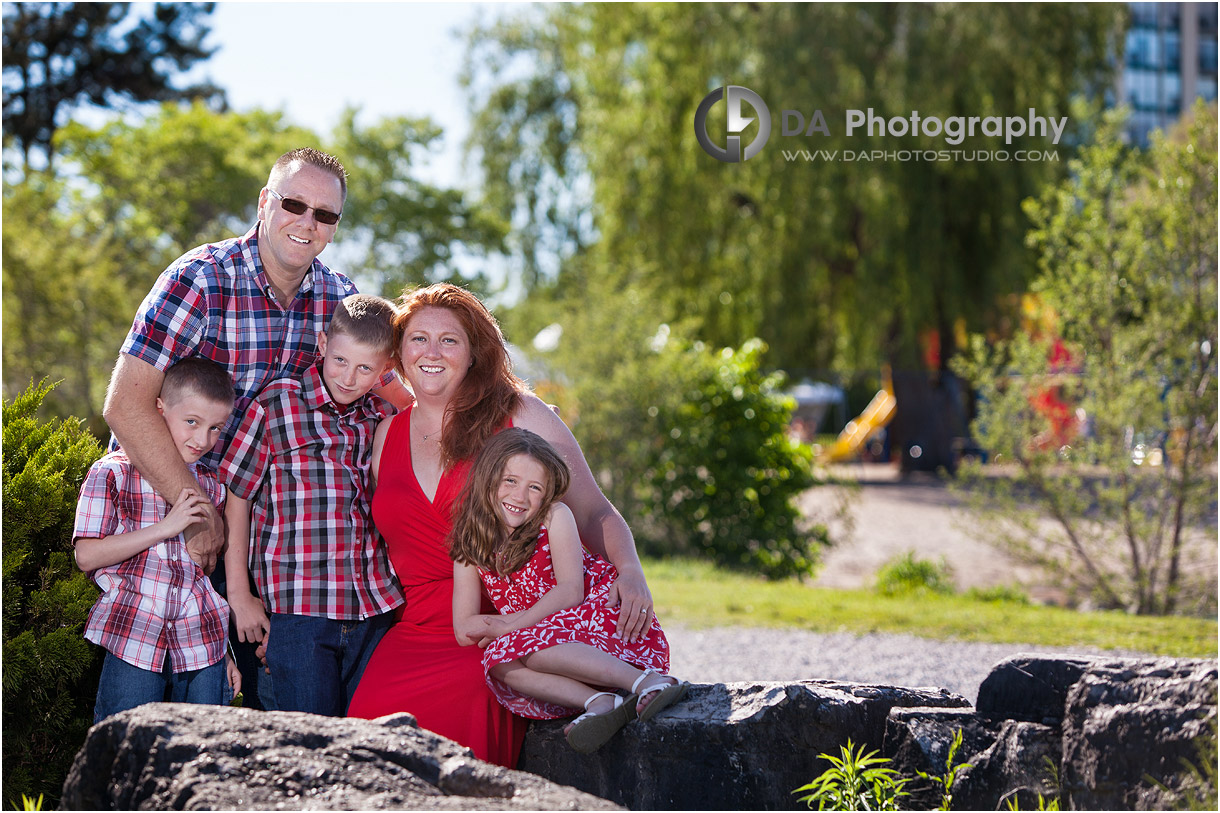 Blended Family Photo Session in Barrie