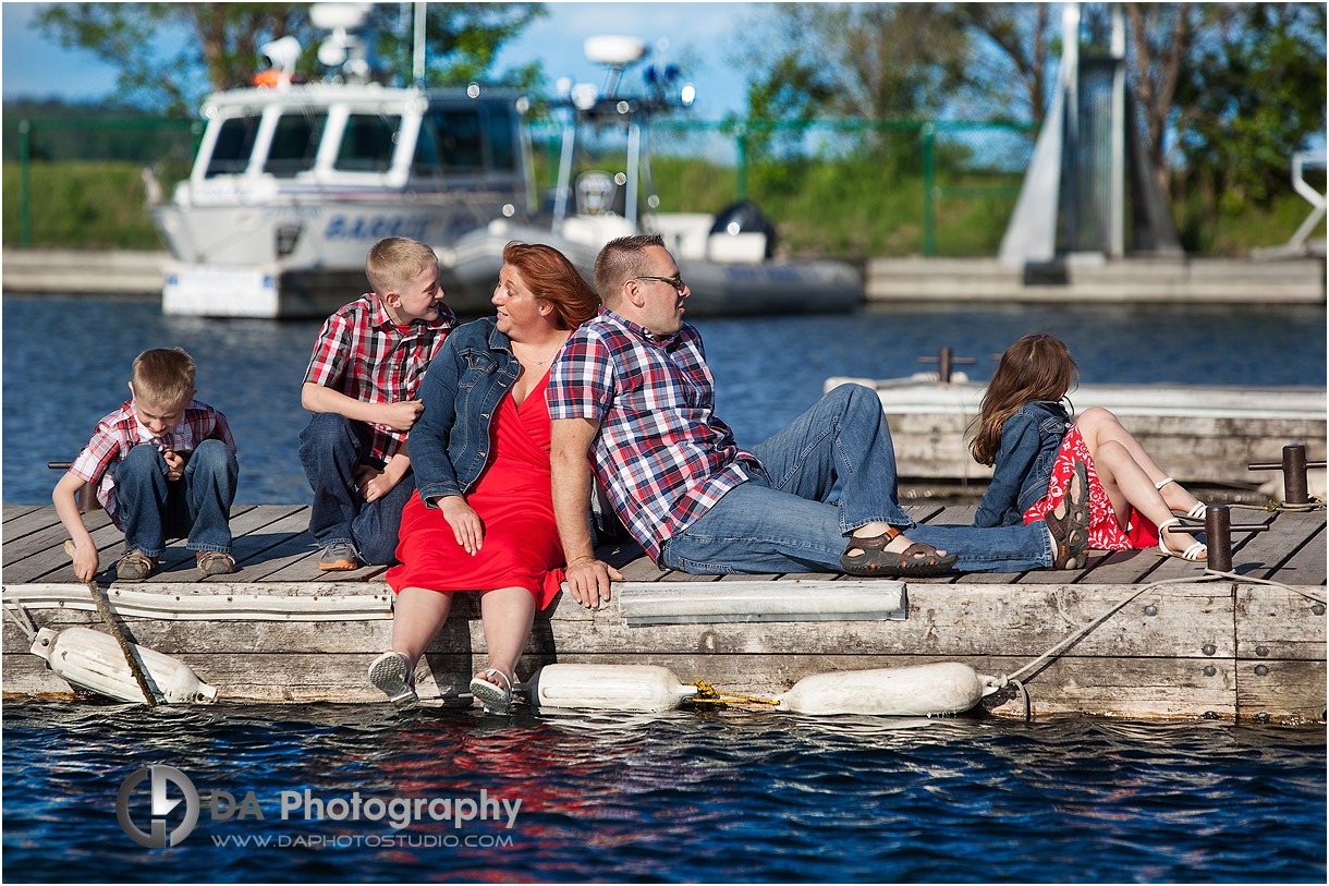 Blended Family Photo in Guelph