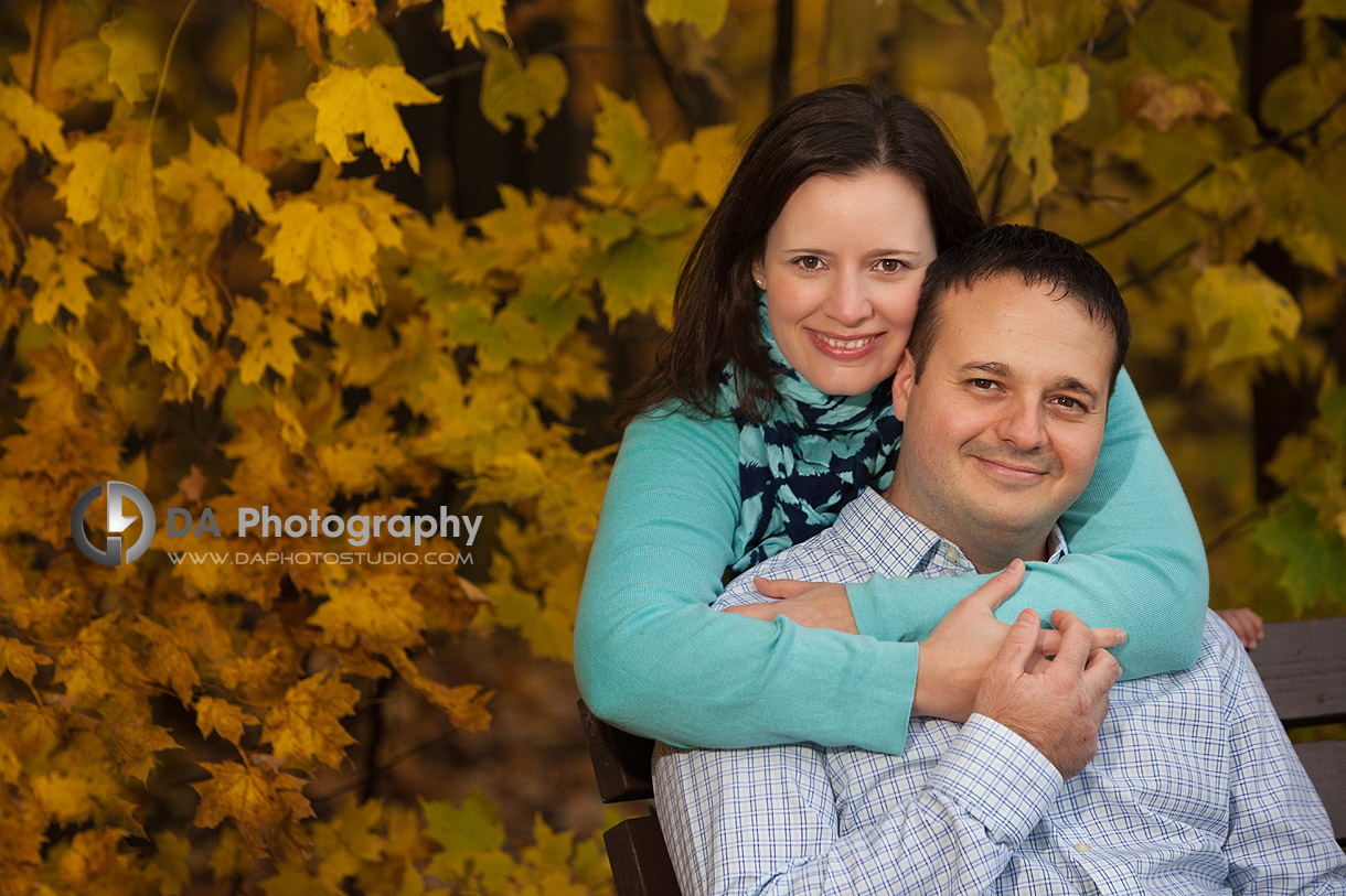 Couples Fall Picture in Guelph