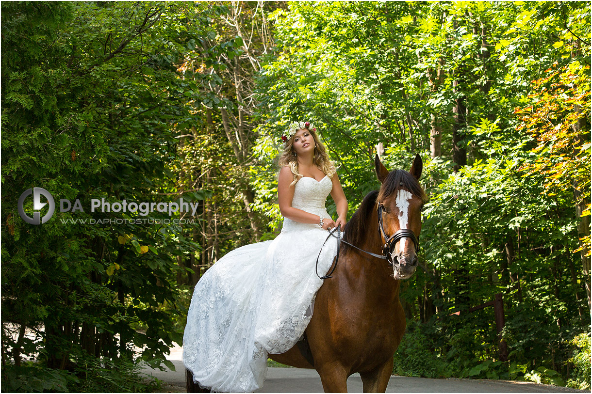 Wedding Dress at Millcroft Inn