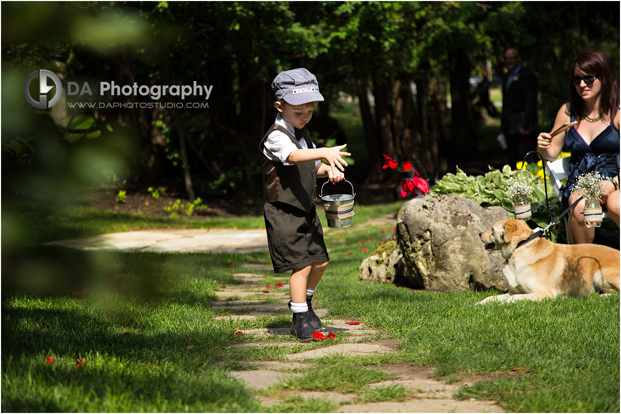 Garden Wedding at Millcroft Inn