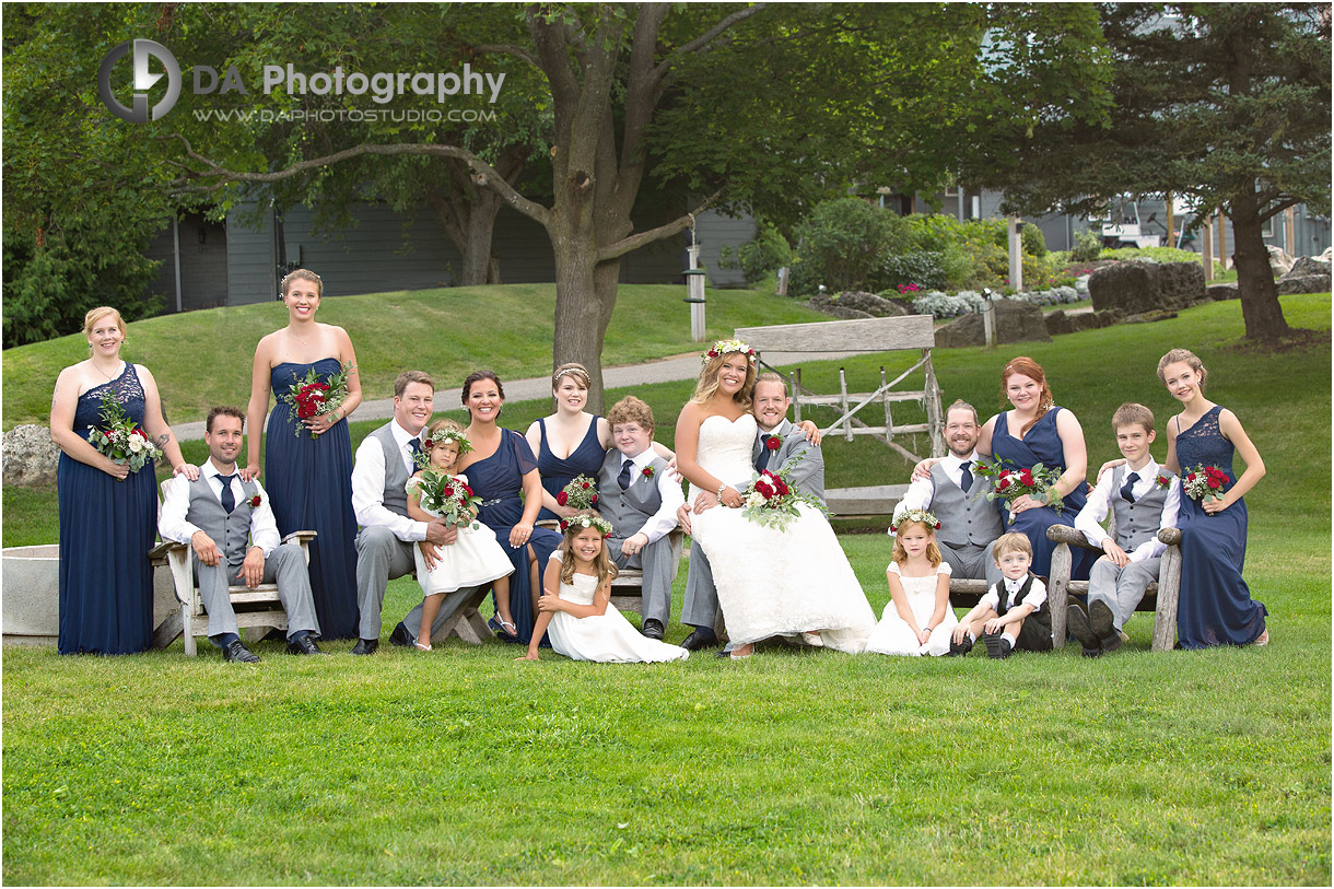 Outdoor Wedding at Millcroft Inn