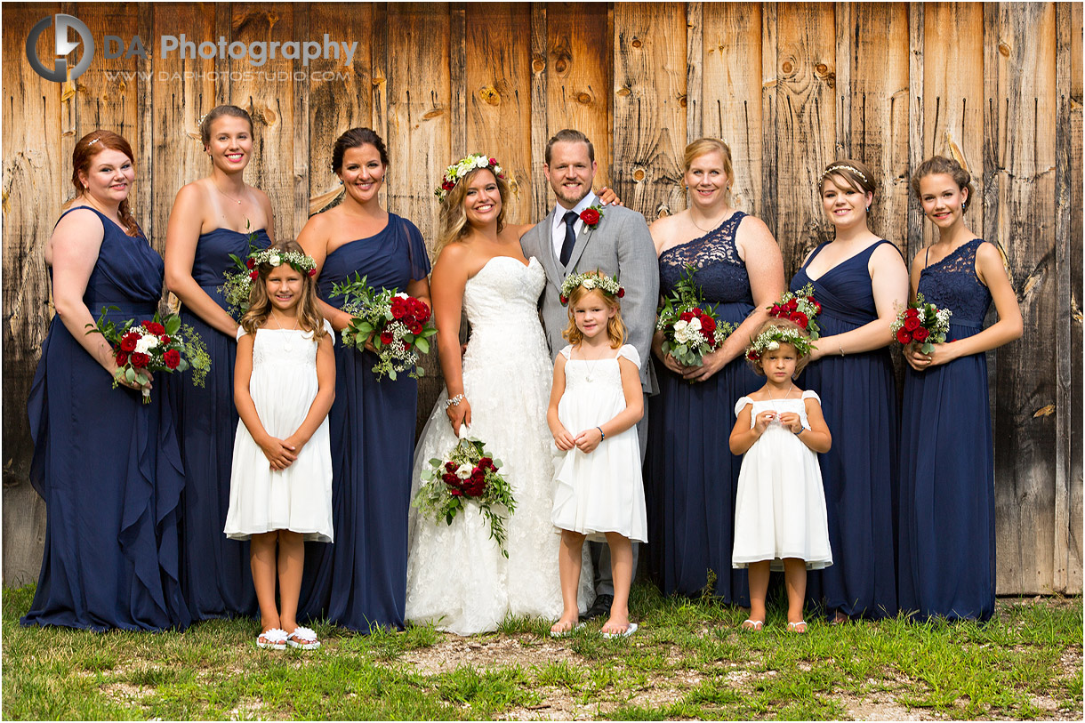 Bridesmaids at Millcroft Inn