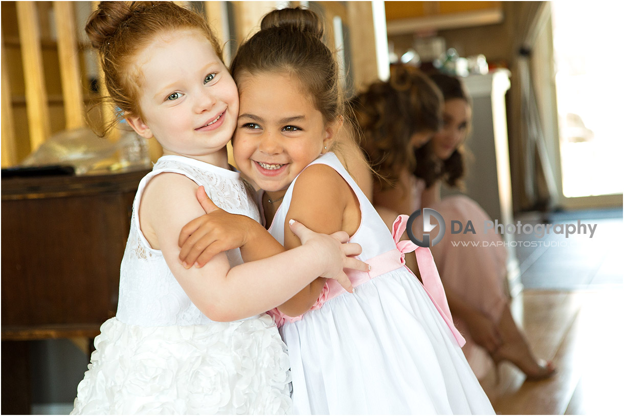 Flower Girls on a Wedding Day