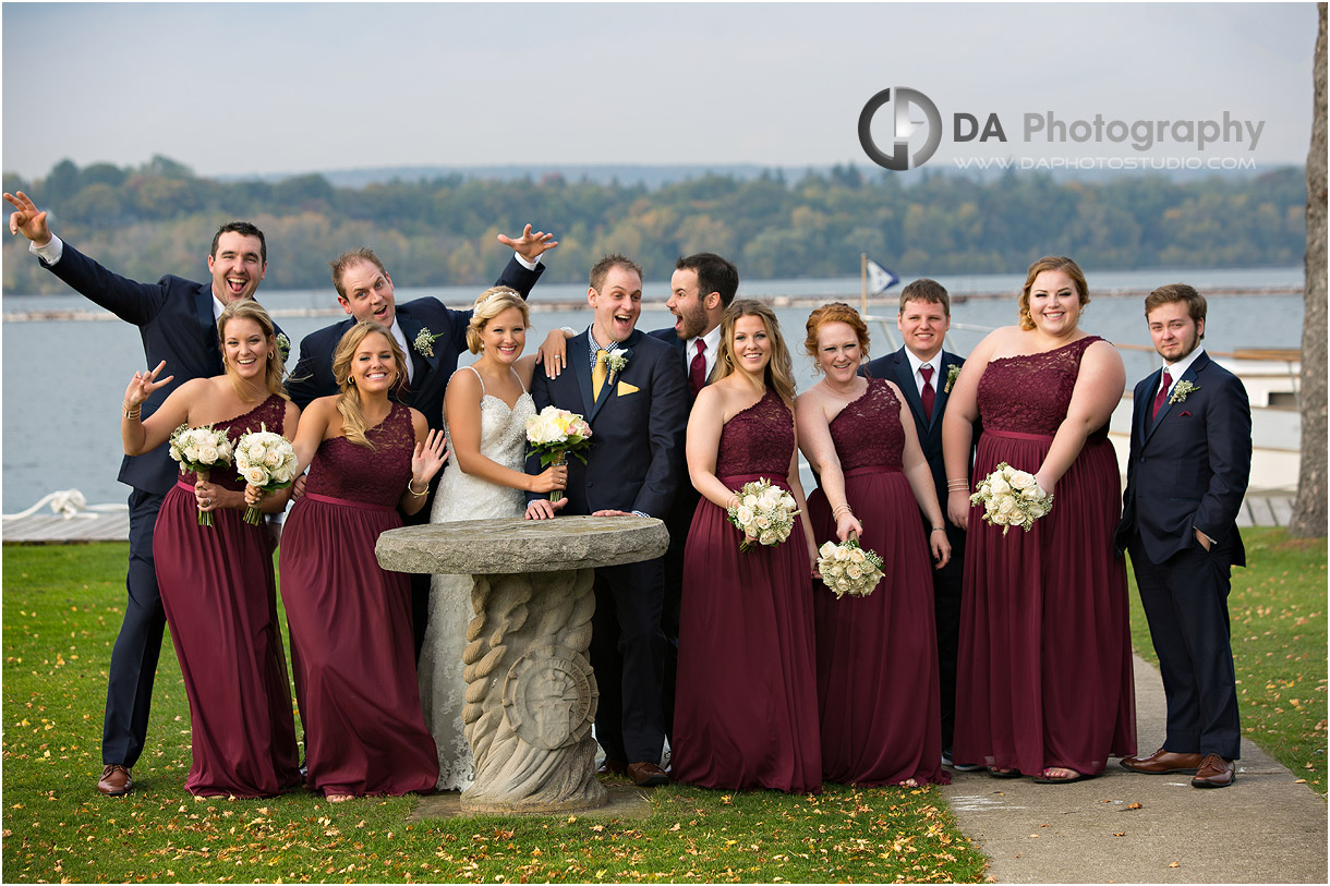 Bridal party at The Waterfront