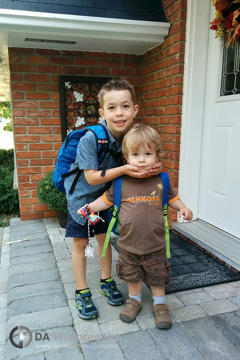 Siblings Back-to-School Photo