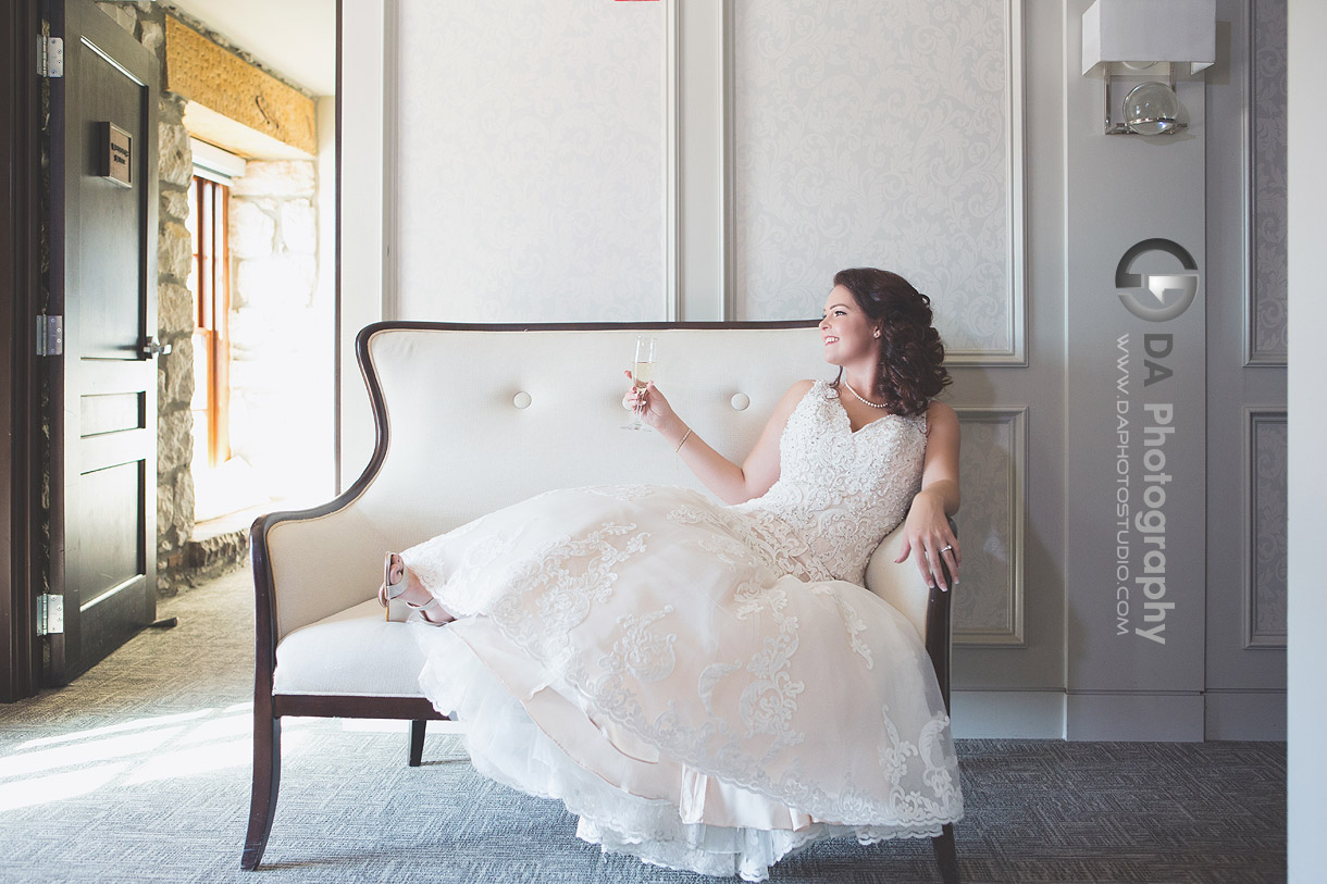 Bride at Cambridge Mill