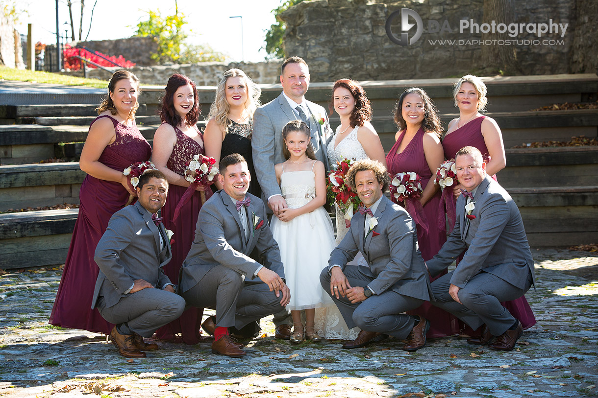 Bridal Party at Mill Race Park