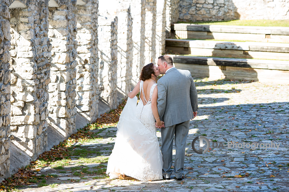 Wedding Photo at Mill Race in Cambridge