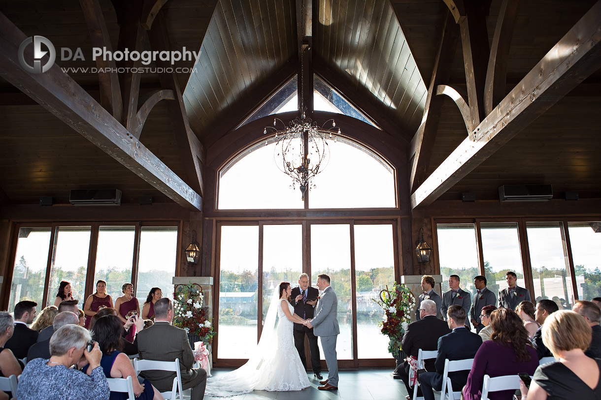 Wedding Ceremony at Cambridge Mill