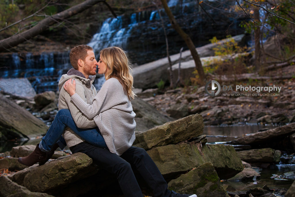 Engagement Photos at Albion Falls