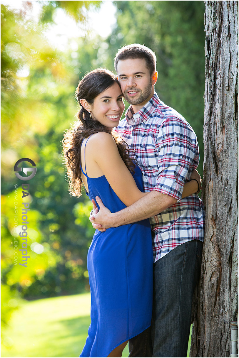 Engagement photographer in Burlington