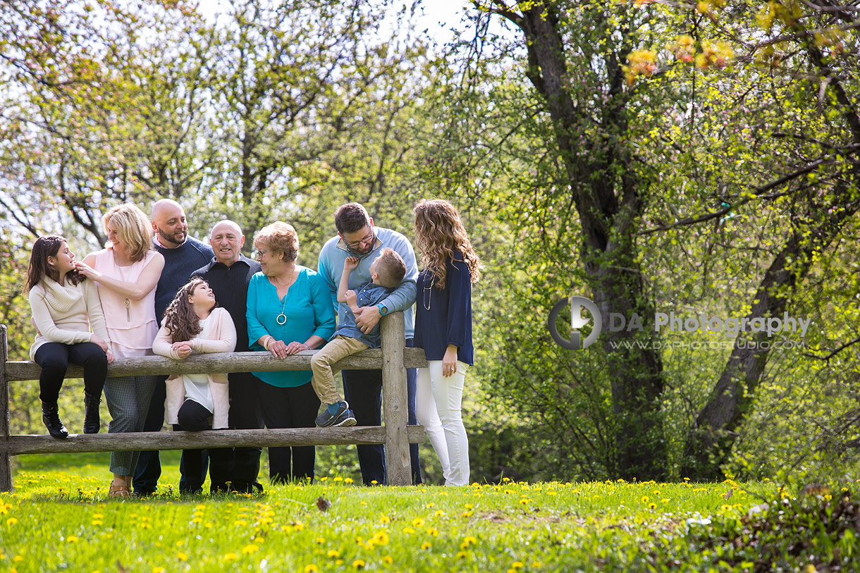 Spring family Reunion at Heart Lake Conservation Area