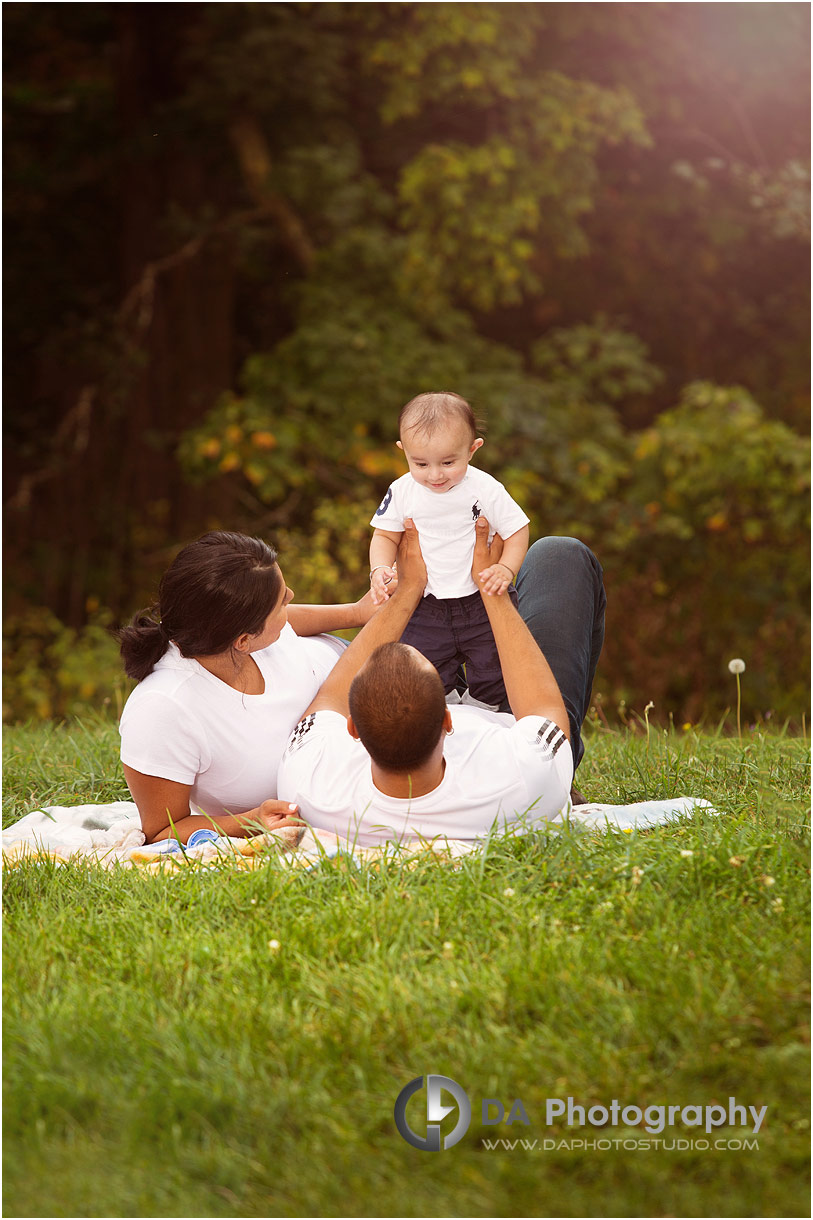 Baby photography at Heart Lake Conservation Area in Brampton