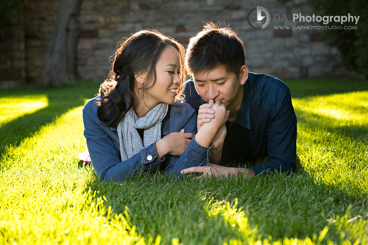 Paletta Mansion Fall Engagement Photos