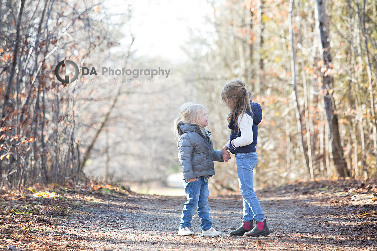 Photos of Siblings at Rockwood Conservation Area