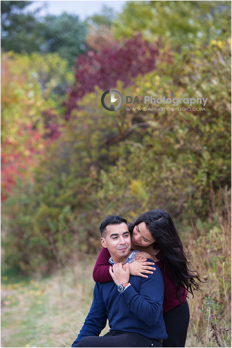 Best Toronto Engagement Photo Location in fall