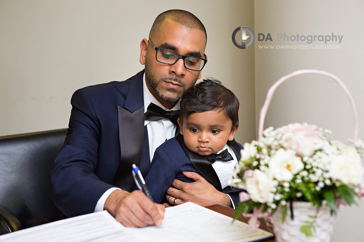 Wedding at City Hall in Mississauga