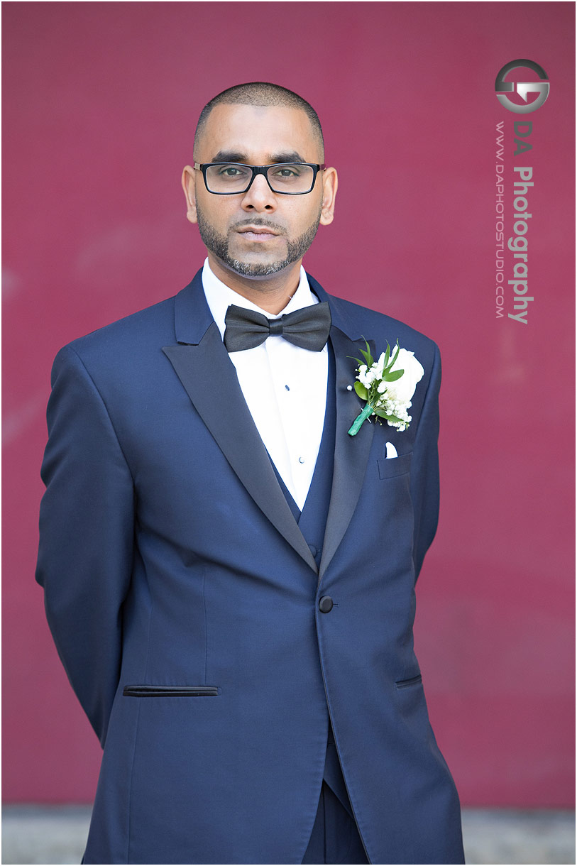 Groom at City Hall