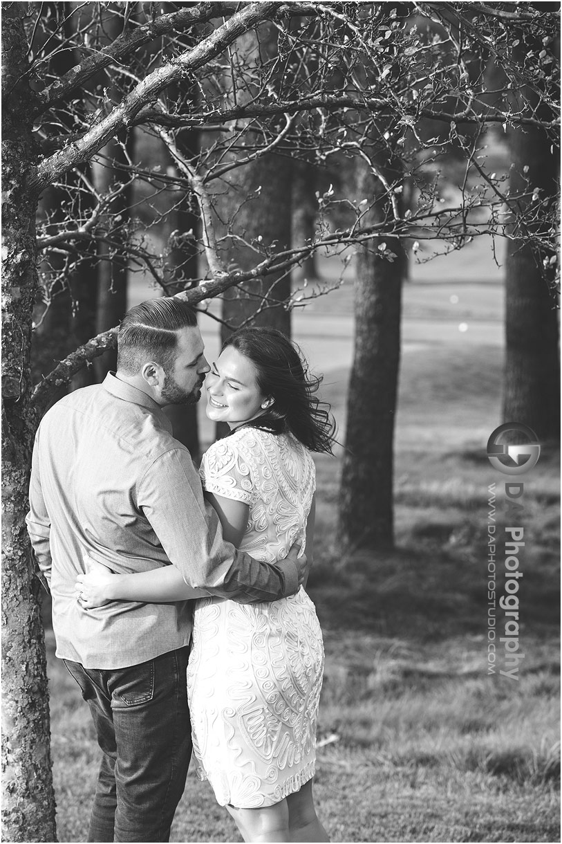 Engagement Photography at Hamilton Golf Club