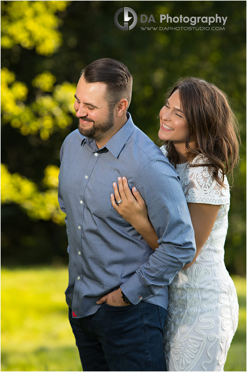 Engagement Photos at Hamilton Golf Club in Ancaster