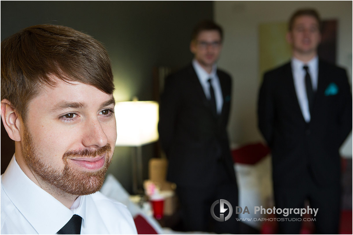 Groom at Roma’s Hospitality Centre