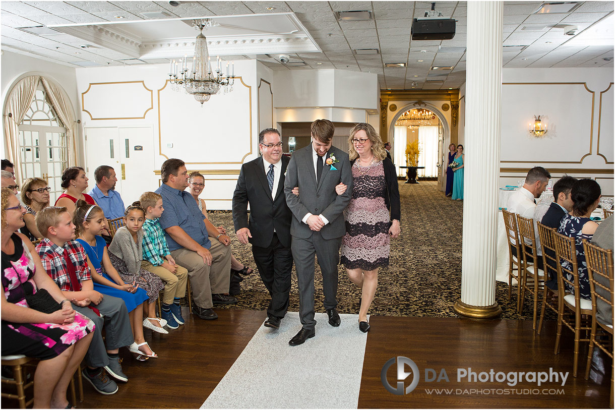 Wedding Ceremony at Roma’s Hospitality Centre in Mississauga