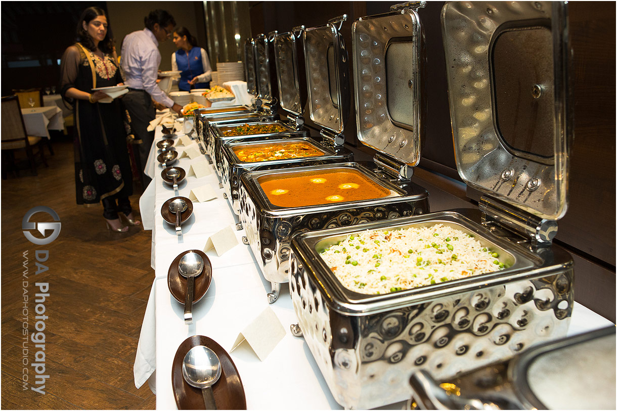 Food station at Mehndi Party event