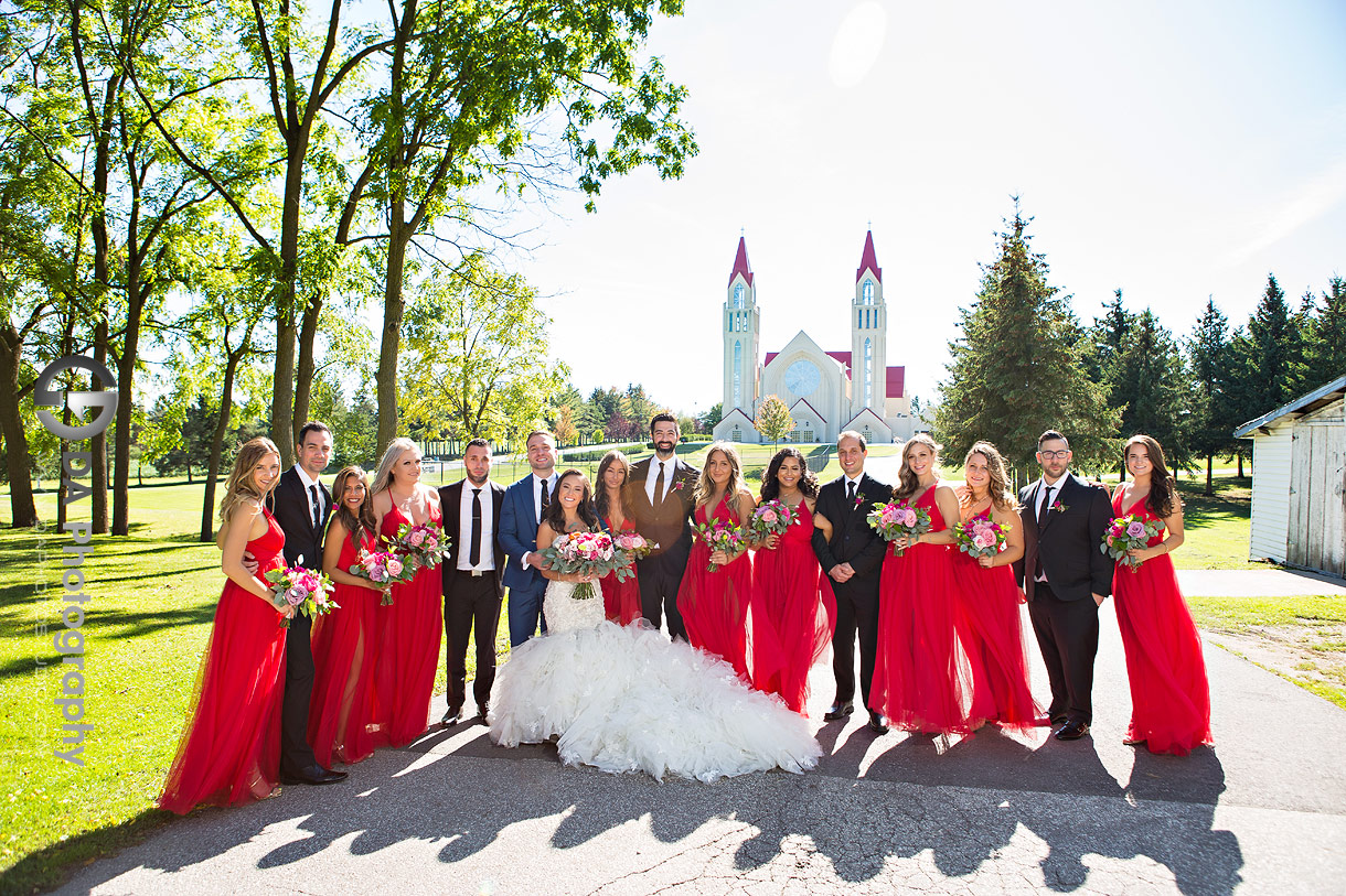 Bridal party Photos at Kraljica Mira