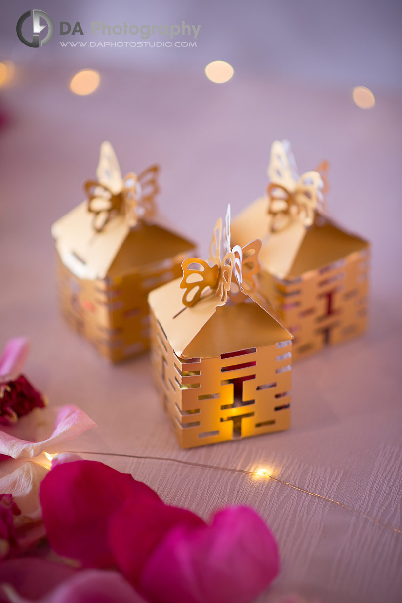 Wedding Favours at Hotel X in Toronto